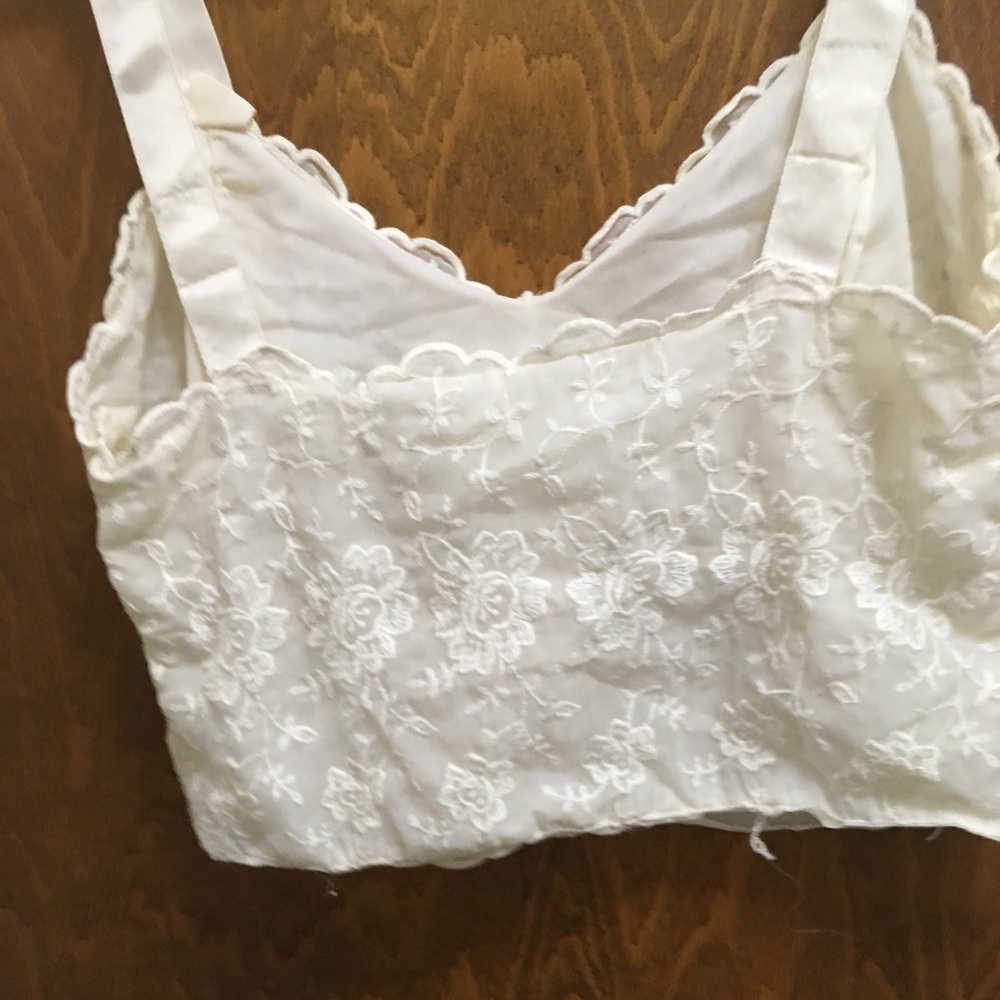 Vintage camisole slip rhinestones - Picture 4 of 6